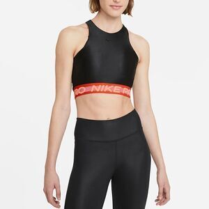 Nike Pro Intertwist Women's Cropped Tank Black Red